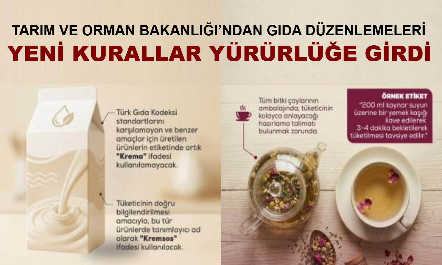 Gıda Güvenliğinde Yeni Dönem: Bakanlık Düzenlemeleri Devreye Aldı