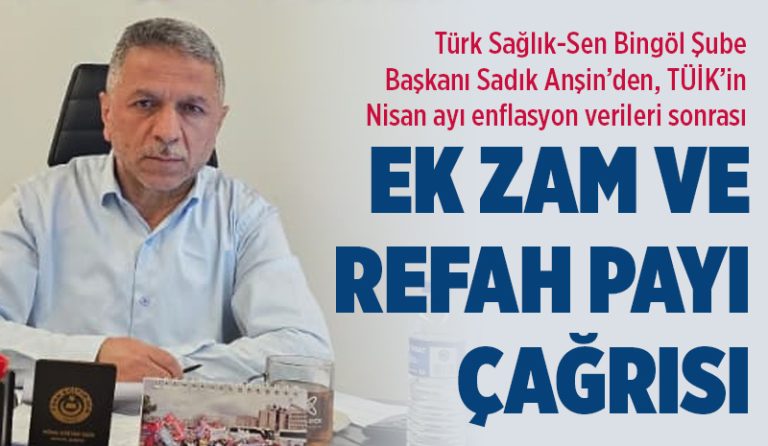 Anşin: ‘Enflasyon Düşmüyor, Maaşlar Eriyor’