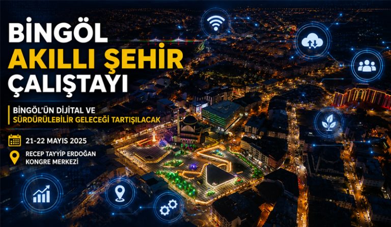 Bingöl’ün Geleceği ‘Akıllı Şehir’ Çalıştayında Ele Alınacak